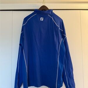 FootJoy Blue Long Sleeve Pullover